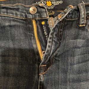 Lucky Brand Easy Rider Jeans with Contrast Stitching
